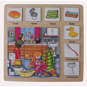 Educational Wooden Puzzle Wooden Toys (34775)